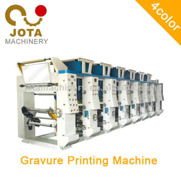 Automatic Plastic Roll Rotogravure Printing Press Machine